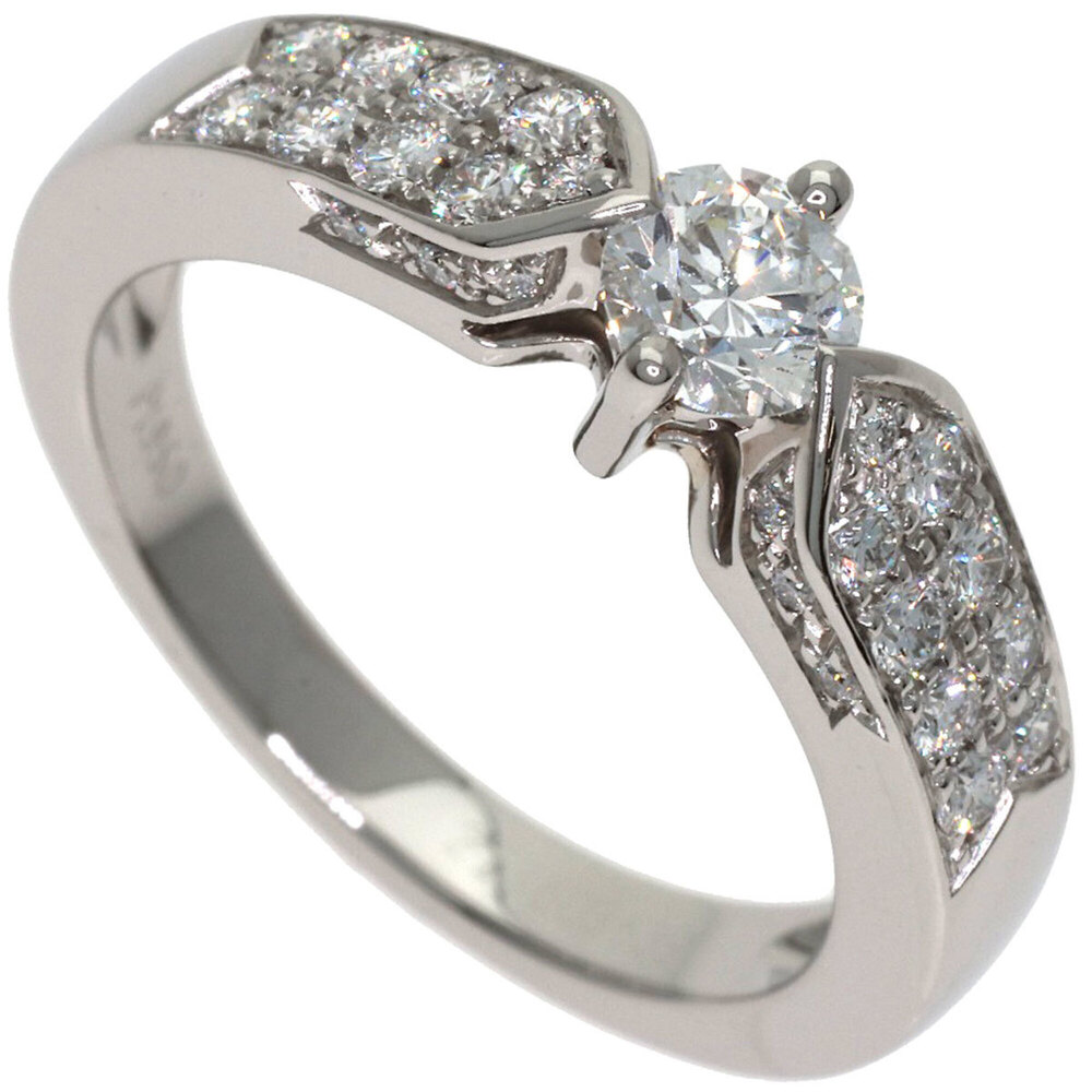CHAUMET Silver Diamond Ring